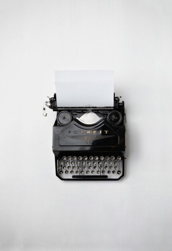 Vintage Typewriter Rédaction de Contenu SEO & Copywriting